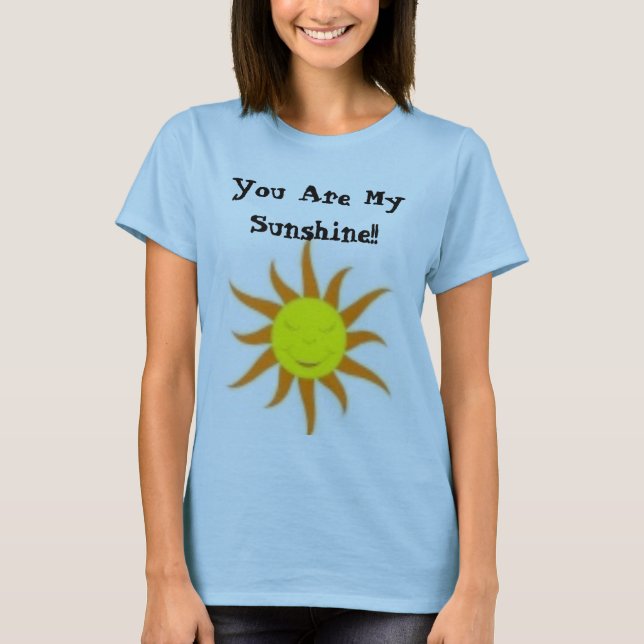 Camiseta Você é minha luz do sol!! (Frente)