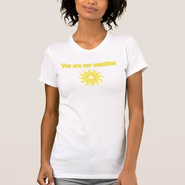 Camiseta Você é minha luz do sol (Frente)