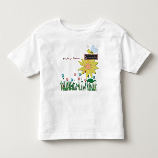 Camiseta Você É Minha neta Sunshine (Frente)