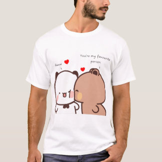 Camiseta Você é minha pessoa favorita Bubu e Dudu 2023