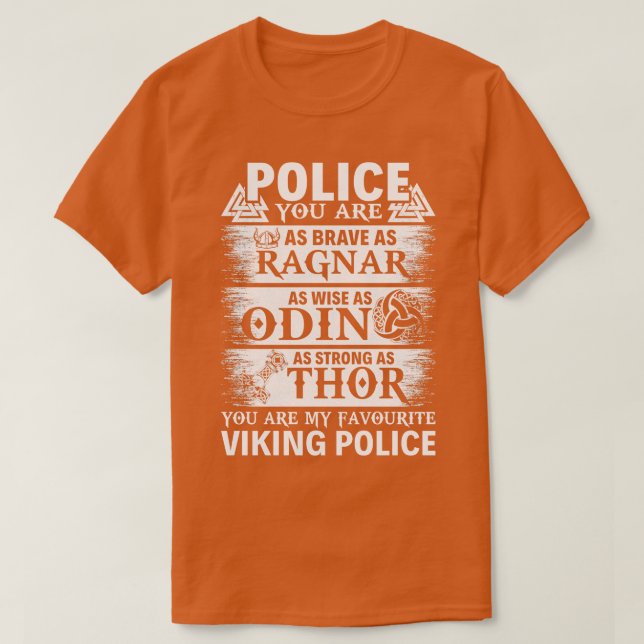 Camiseta Você É Minha Polícia Viajante Favorita Para A Polí (Frente do Design)