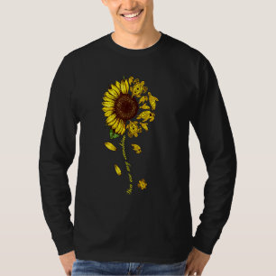 Camiseta Você é minha tartaruga do girassol engraçado Sunsh