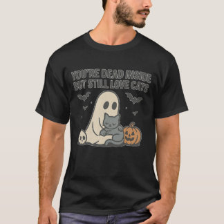 CAMISETA VOCÊ É MORTO, MAS AINDA AMA GATOS