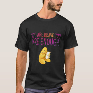 Camiseta Você é muito corajoso, motivador de motivação insp