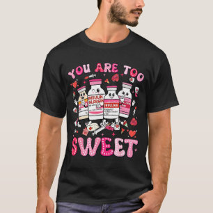 Camiseta Você É Muito Doce Enfermeira de Dia dos Namorados