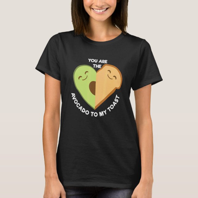 Camiseta Você É O Avocado Do Meu Foto De Gato (Frente)