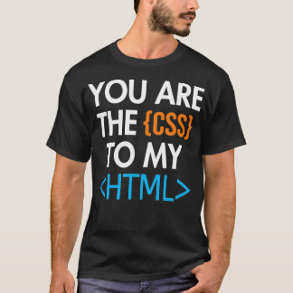 Camiseta Você é o CSS do meu software de Engenheiro de Codi