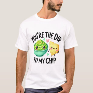 Camiseta Você é o Dip do Meu Chip - Stickers
