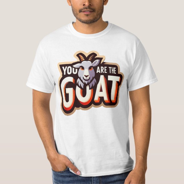 Camiseta Você é o G.O.A.T. (Frente)