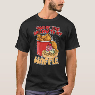 Camiseta Você é o galinha do meu Waffle Breakfast Waffles
