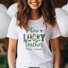 Camiseta Você é o Lucky One! Professor Personalizado