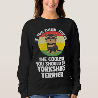 Camiseta você é o mais legal você yorkshire terrier yorkshi