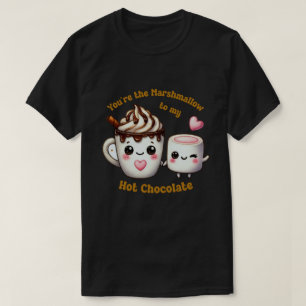 Camiseta Você é o marshmallow para o meu coração.