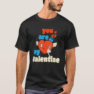 Camiseta Você É O Meu Namorados Cupido Coração Feliz Valen