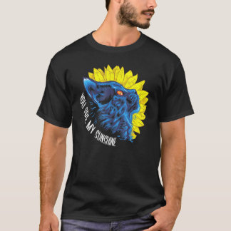 Camiseta Você É O Meu Proprietário De Gatos Sunshine 1