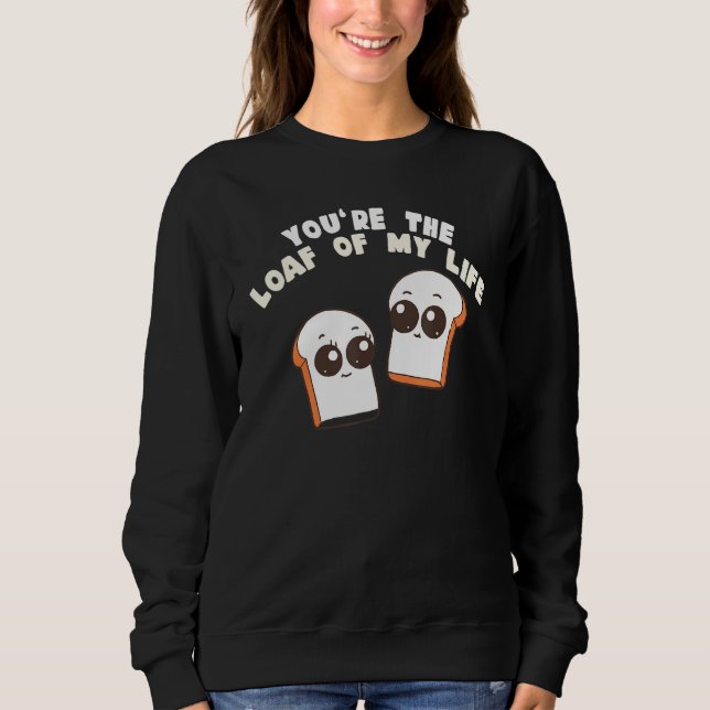 Camiseta Você É O Pão Da Minha Vida  Trocadilho Comida (Frente)