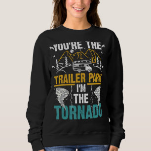 Camiseta Você é o Parque Trailer. Eu sou o Tornado.
