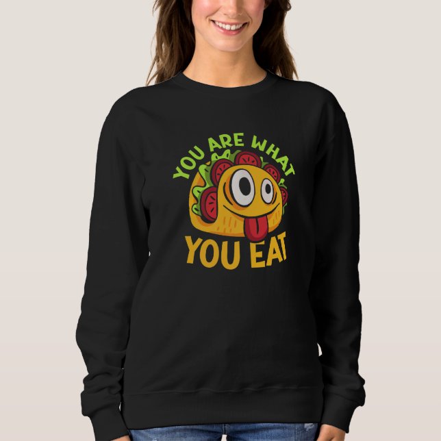 Camiseta Você é o que você come   (Frente)