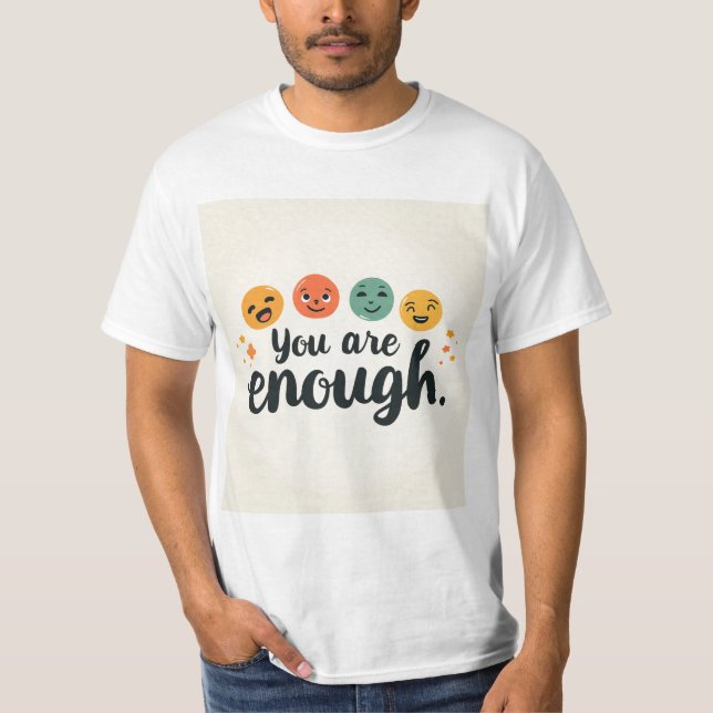 Camiseta Você é o suficiente (Frente)