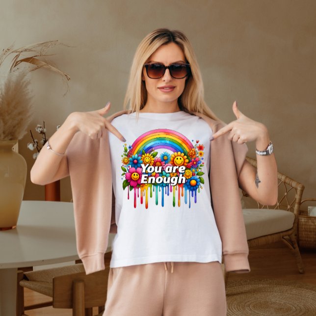 Camiseta Você é o suficiente (Criador carregado)