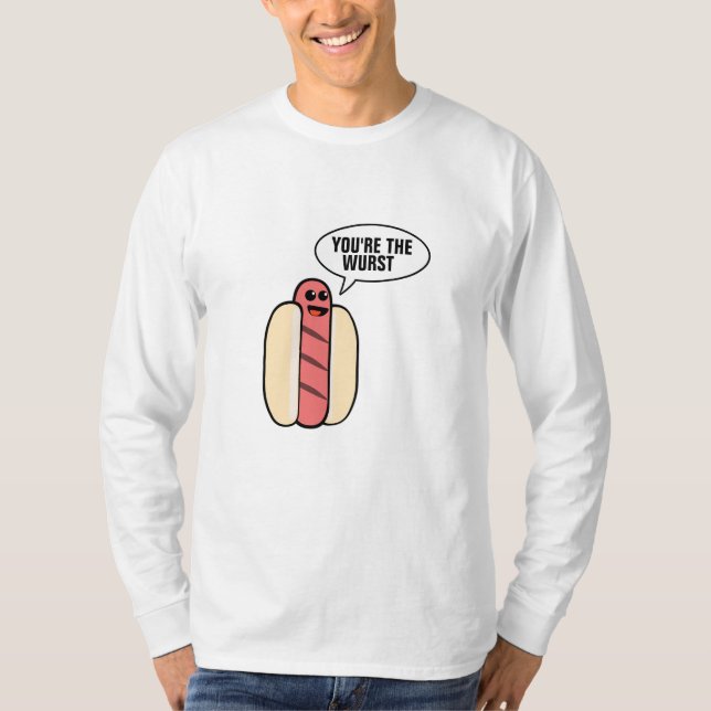 Camiseta Você é o Wurst (Frente)