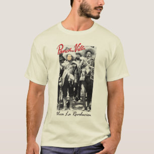 Camiseta Você e Pancho Villa customizáveis com sua foto