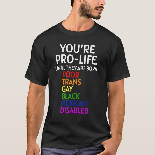Camiseta Você é profissional da vida até que eles sejam Nas (Frente)