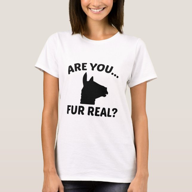 Camiseta Você É Real? (Frente)