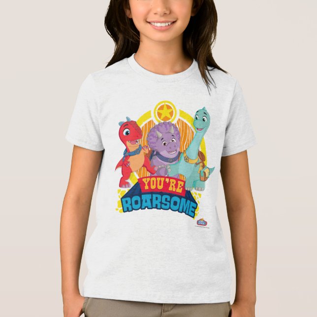 Camiseta Você é Roarsome | Dino Ranch (Frente)