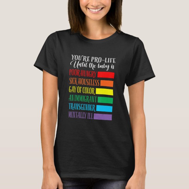 Camiseta Você é Roupas Pró Vida (Frente)