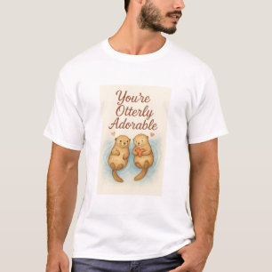 Camiseta Você é Totalmente Adorável – Lindos Animais Aquáti
