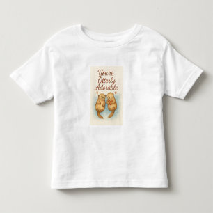 Camiseta Você é Totalmente Adorável – Lindos Esquilos Aquát