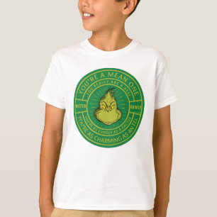 Camiseta Você é um Crachá do Senhor Grinch Mau
