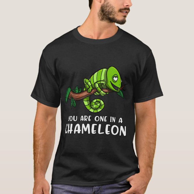 Camiseta Você É Um Em Um Camaleão (Frente)