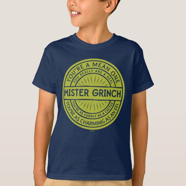 Camiseta Você é um Mean One Mister Grpolegadas (Frente)