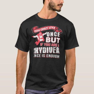 Camiseta Você É Um Skydiver