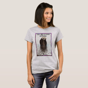Camiseta Você é um trocadilho maravilhoso com uma fofinha d