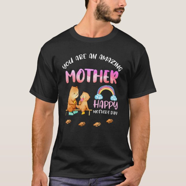 Camiseta Você É Um Urso-Mãe Incrível (Frente)