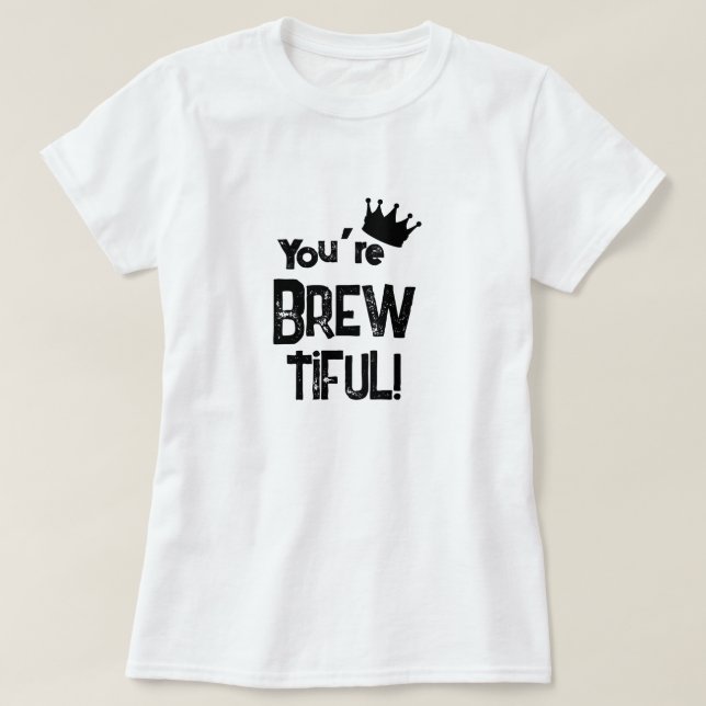 Camiseta Você é uma bela Grafia (Frente do Design)