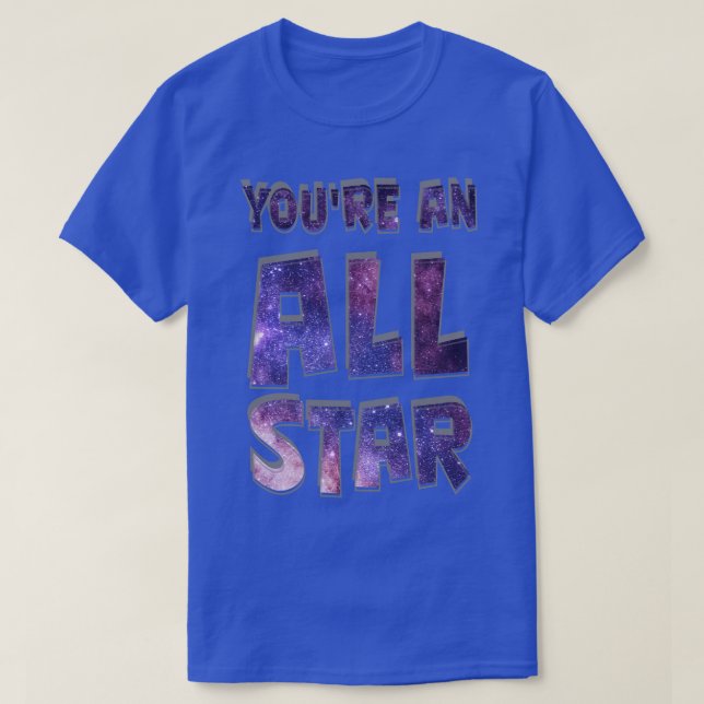 Camiseta Você é uma estrela (Frente do Design)