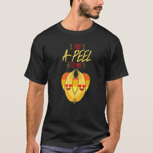 Camiseta Você é uma Pele Para Mim Mulheres Banana Amarela