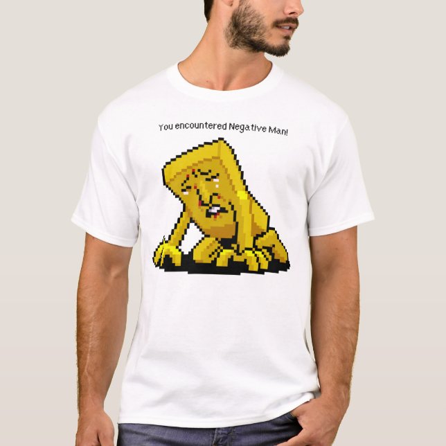 Camiseta Você encontrou Negativeman! (Frente)