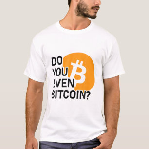 Camiseta Você Entende Mesmo de Bitcoin? Arte Cripto Moeda
