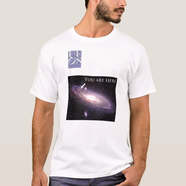 Camiseta Você está aqui (Frente)