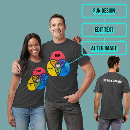 Camiseta Você Está Aqui O Futuro Mashup Dystopian Ver 02