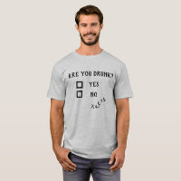 Você está Bêbado? Sim Não Tacos Engraçado Humor de