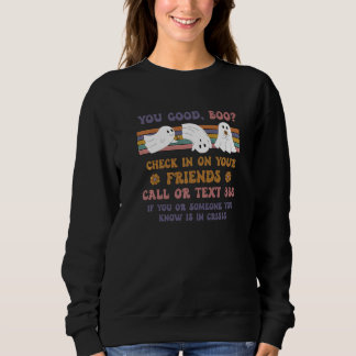 Camiseta Você Está Bem Boo 988 Linha de Vida para Suicídio