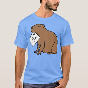 Camiseta Você está bem, Capybara quer saber