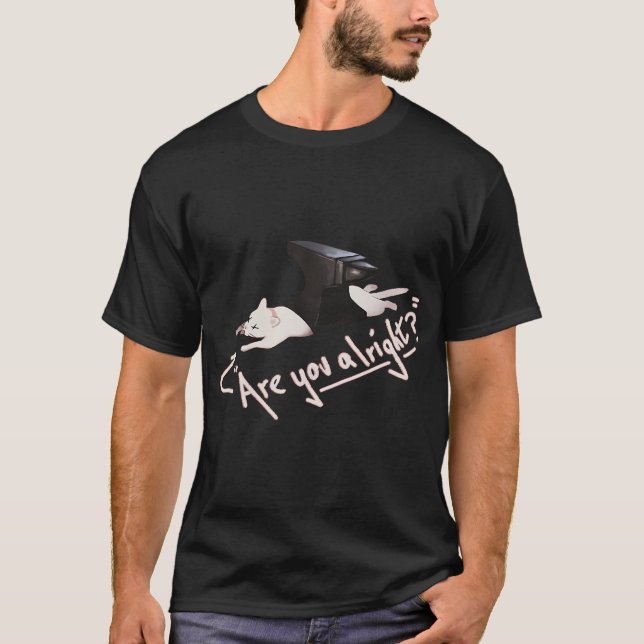 Camiseta Você Está Bem? Gato Lovejoy (Frente)