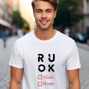 Camiseta Você está bem? R u ok